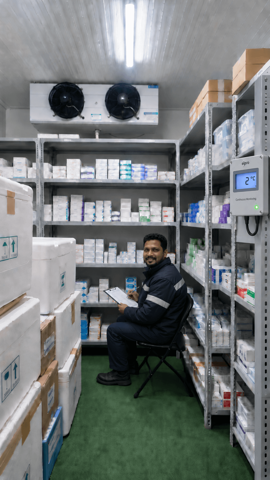 Sujan temperature-controlled storage facility