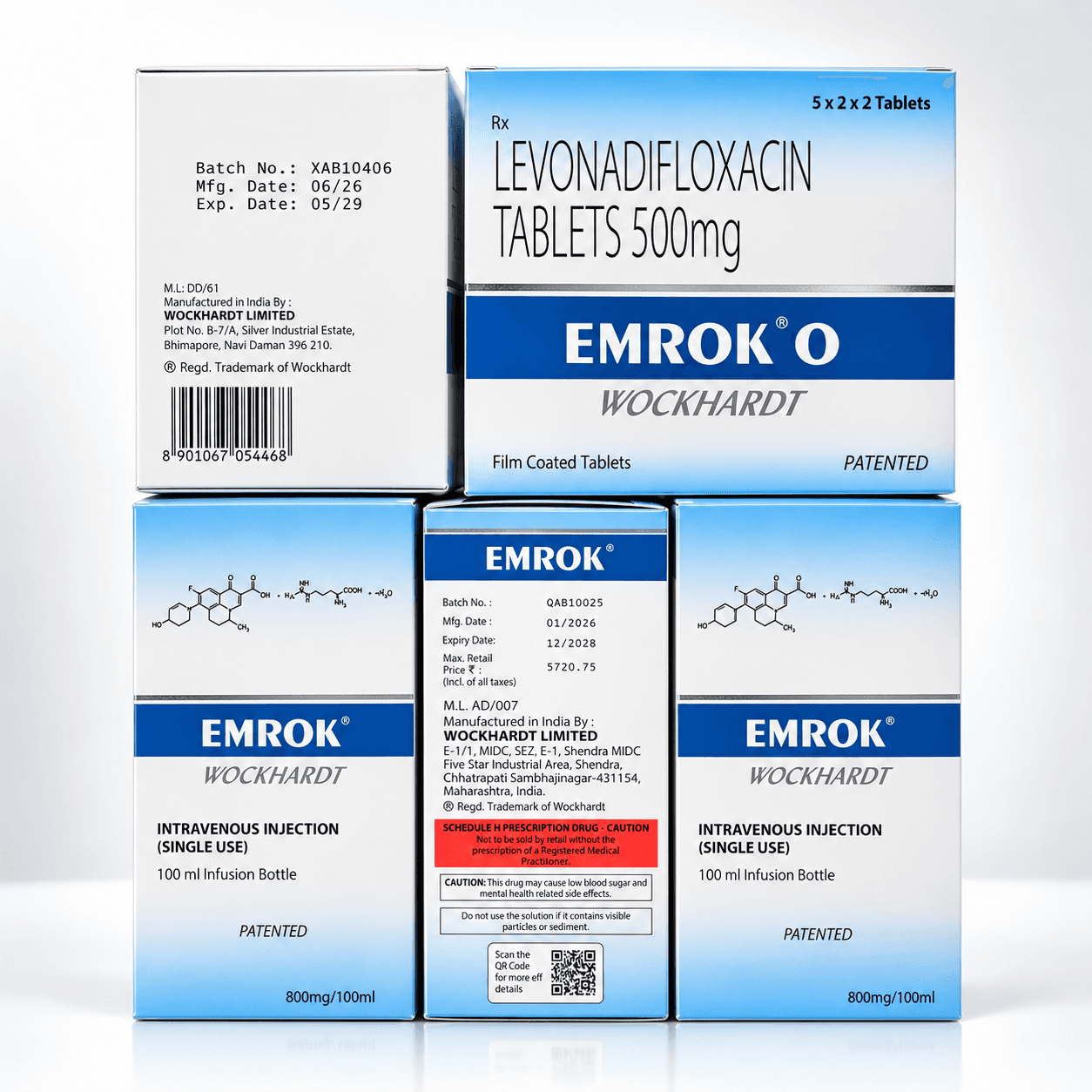 Emrok product packaging